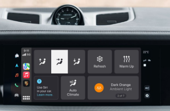 保时捷将车辆功能控制集成到Apple CarPlay中