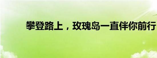 攀登路上，玫瑰岛一直伴你前行！