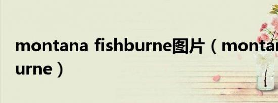 montana fishburne图片（montana fishburne）