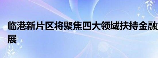 临港新片区将聚焦四大领域扶持金融业创新发展