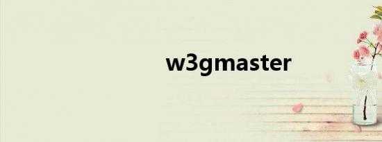 w3gmaster