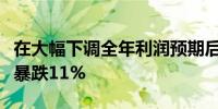 在大幅下调全年利润预期后CVS股价美股盘前暴跌11%