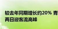 较去年同期增长约20% 青茂口岸“五一”前两日迎客流高峰