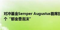 对冲基金Semper Augustus首席投资官：英伟达接近另一个“郁金香泡沫”