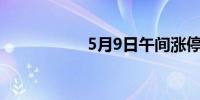 5月9日午间涨停分析