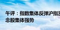 午评：指数集体反弹沪指涨0.89% 锂电池概念股集体强势