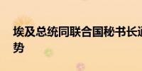 埃及总统同联合国秘书长通电话 讨论加沙局势