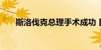 斯洛伐克总理手术成功 目前情况稳定