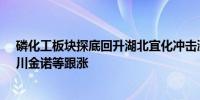 磷化工板块探底回升湖北宜化冲击涨停川发龙蟒、新洋丰、川金诺等跟涨