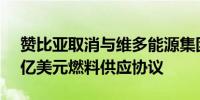 赞比亚取消与维多能源集团合资企业的1.75亿美元燃料供应协议