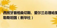 西班牙首相桑切斯、爱尔兰总理哈里斯22日分别宣布承认巴勒斯坦国（新华社）