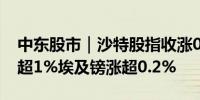 中东股市｜沙特股指收涨0.3%卡塔尔股指跌超1%埃及镑涨超0.2%