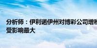 分析师：伊利诺伊州对博彩公司增税 Flutter和DraftKings受影响最大