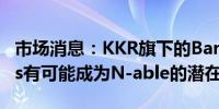 市场消息：KKR旗下的Barracuda Networks有可能成为N-able的潜在买家