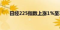 日经225指数上涨1%至38,434.92点