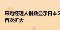 采购经理人指数显示日本5月工厂活动一年来首次扩大  