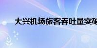 大兴机场旅客吞吐量突破2000万人次