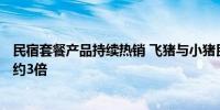 民宿套餐产品持续热销 飞猪与小猪民宿618商品成交额增长约3倍