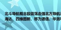 北斗导航概念股震荡走强北方导航涨停多伦科技涨超7%中海达、四维图新、移为通信、华测导航等跟涨