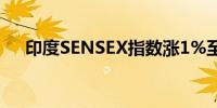 印度SENSEX指数涨1%至75,127.44点