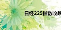 日经225指数收跌0.1%