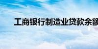 工商银行制造业贷款余额突破4万亿元