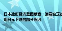 日本政府经济蓝图草案：消费缺乏动力价格前景不确定是近期日元下跌的部分原因