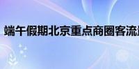 端午假期北京重点商圈客流量超2000万人次