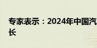 专家表示：2024年中国汽车出口仍将显著增长