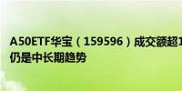 A50ETF华宝（159596）成交额超1.4亿元机构：“小切大”仍是中长期趋势