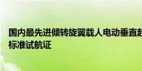 国内最先进倾转旋翼载人电动垂直起降飞机亮相上交会已领标准试航证