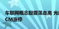 车联网概念股震荡走高 光庭信息一度触及20CM涨停