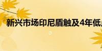 新兴市场印尼盾触及4年低点美元表现强劲