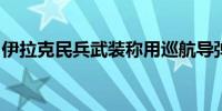 伊拉克民兵武装称用巡航导弹袭击以色列海法