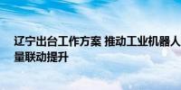 辽宁出台工作方案 推动工业机器人等16个产业链供应链质量联动提升