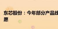 东芯股份：今年部分产品线代工费存在提价意愿