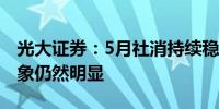 光大证券：5月社消持续稳步恢复品类分化现象仍然明显