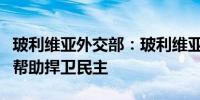 玻利维亚外交部：玻利维亚政府呼吁国际社会帮助捍卫民主