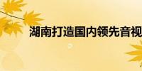 湖南打造国内领先音视频产业集群