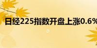 日经225指数开盘上涨0.6%至39,839.82点