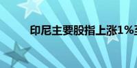 印尼主要股指上涨1%至7,134.27