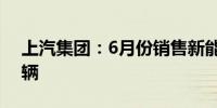 上汽集团：6月份销售新能源汽车超过9.3万辆