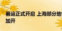 暑运正式开启 上海部分地铁、公交线路延时加开