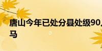 唐山今年已处分县处级90人多名政法干部落马