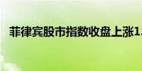 菲律宾股市指数收盘上涨1.4%至6,450.03