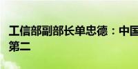 工信部副部长单忠德：中国算力规模位居全球第二