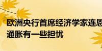 欧洲央行首席经济学家连恩：我们仍然对国内通胀有一些担忧