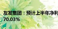 友发集团：预计上半年净利同比减少64.06%-70.03%