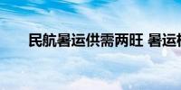 民航暑运供需两旺 暑运机票价格下滑