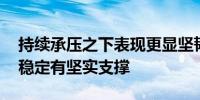 持续承压之下表现更显坚韧 人民币汇率保持稳定有坚实支撑